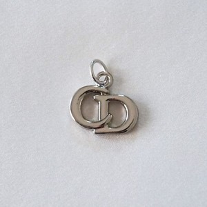 Dior Zipper Pull Pendant, Charm, Silver, 18mm