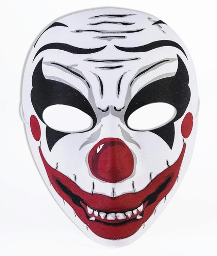 Forum Novelties Evil Clown Half Face Mask - Bild 1 von 1