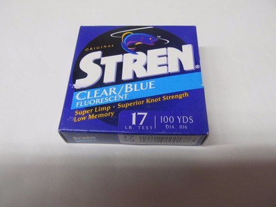 Stren Original Clear//Blue Fluorescent 20lb 100yds Fishing Line RM-20