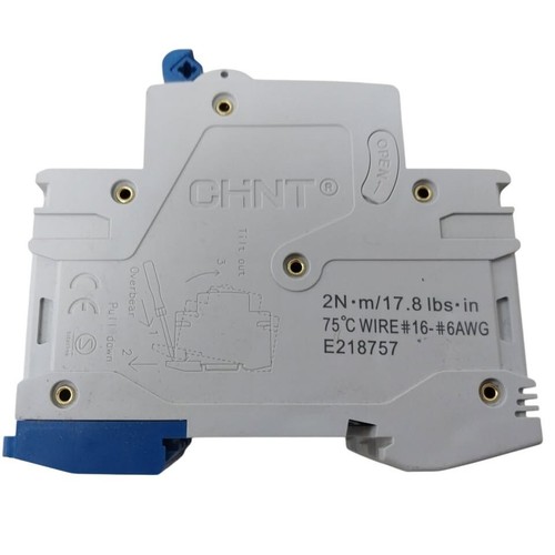 Nuevo Kit de instalación de riel solar disyuntor miniatura CHNT DZ47-63 C20 - Imagen 7 de 7
