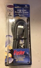 DB25 Male Pro Series Parallel Printer Cable 6' IEEE 1284 Belkin F2A046-06 NIP