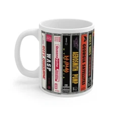 80s Metal Cassette Collection Mug. 80s Heavy Metal. Cassette Collection Mug, Mug