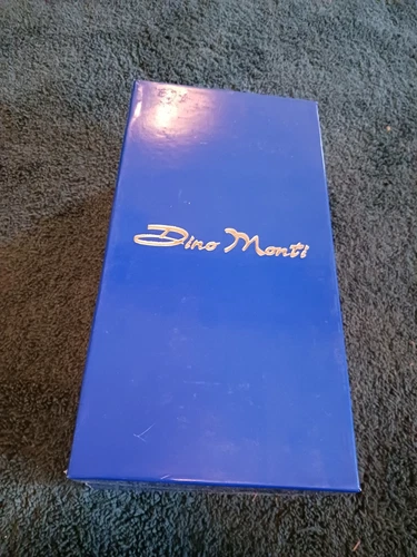 Mens Dino Monti Allen Black Dress Shoes 9.5 EEE SIZE US 10