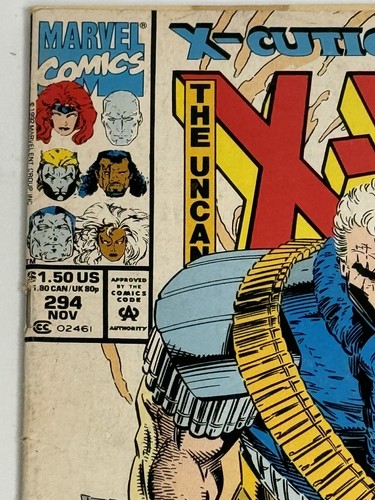 Marvel Comics Uncanny X-Men #294 X-cutioner’s Song Pt NOV 1992 NEWSSTAND FN 6.0 - Imagen 2 de 10