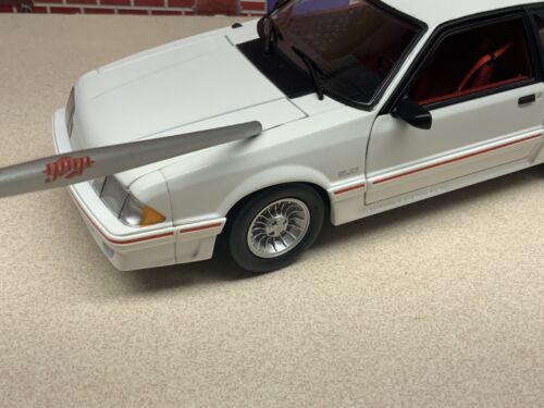 1/18 GMP 1988 Ford Mustang GT white red interior 19001 blemished LPD EXCL #310 - Bild 4 von 19
