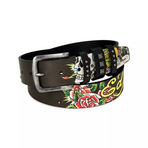 Ed Hardy Skull Studded Belt - VB91621EHQA - 第 1/5 張圖片