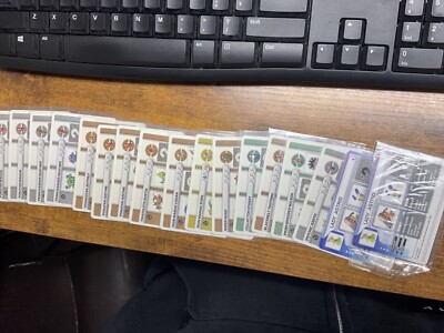 17 pokemon battle-e card lot