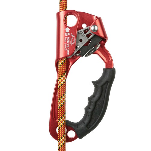 L/R Hand Ascender Rock Climbing Tree Arborist Rappelling For 8~13mm Gear Rope - Picture 16 of 21