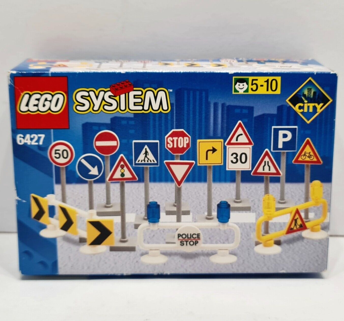 Lego System 6427 Road Signs - Brand New Sealed - Vintage