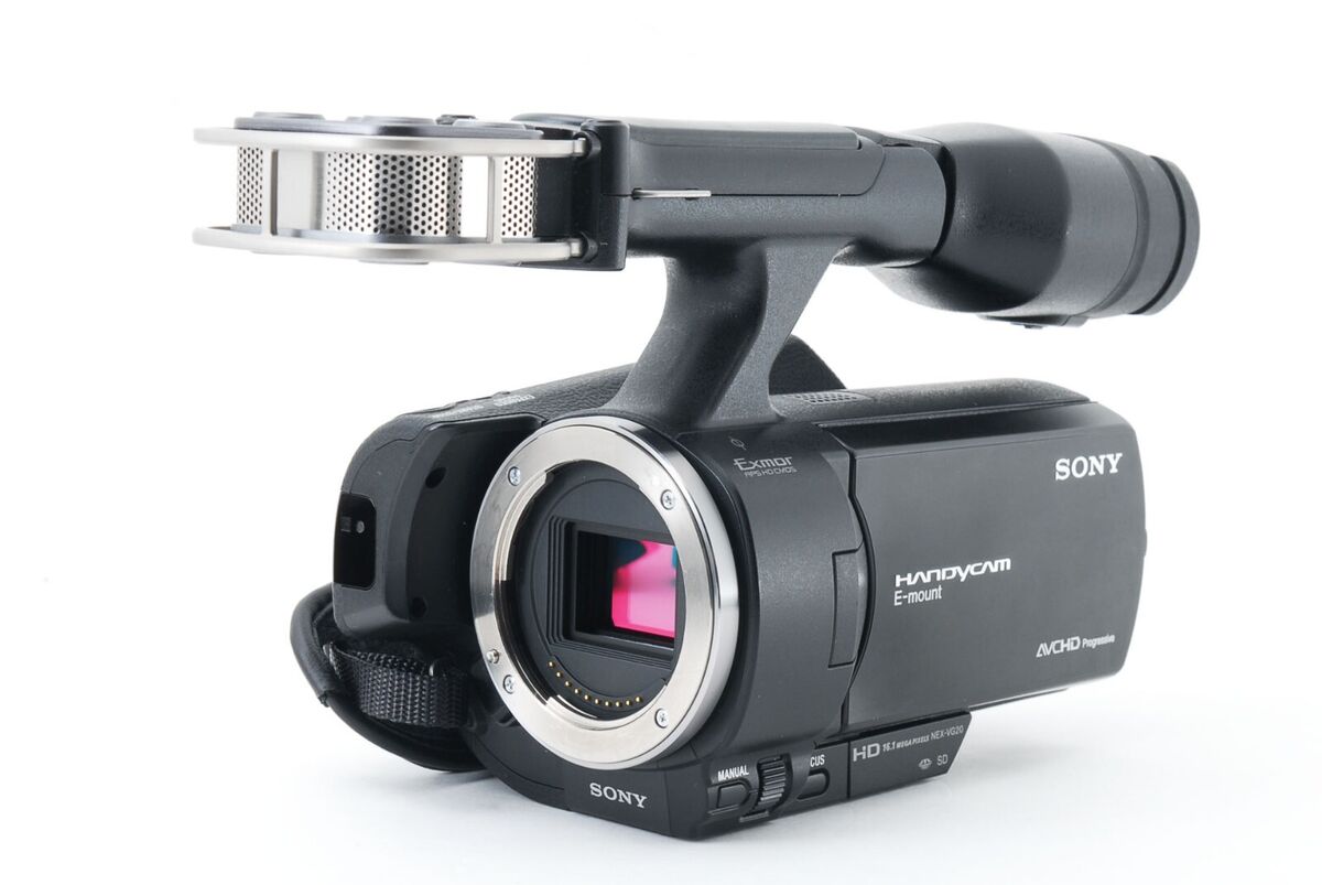 SONY NEX-VG20 Video Camera Handycam for α E mount [Excellent SONY NEX-VG20 Video Camera Handycam for α E mount [Excellent