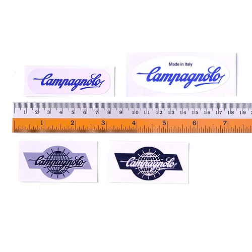 4 Campagnolo Campy World Patch Badge Crest & 22 Stickers Cycling Logo Bicycle - Picture 6 of 7