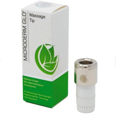 NWT, Microderm GLO Massage Tip, Medical-Grade Microdermabrasion Accessory