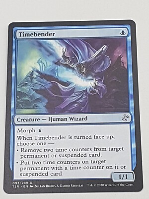Magic the Gathering Einzelkarte Timebender bespielt