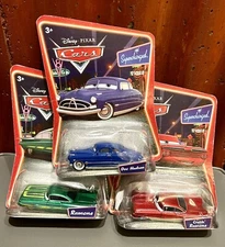 Rare Disney Pixar Cars Supercharged Ramon’s Doc Hudson Cruisin’ Ramone Lot Of 3