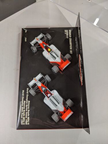 Senna Prost, WC Set 2, 1988/89 McLaren Honda MP4/4, MP4 5, 1:43 Minichamps - Picture 10 of 13