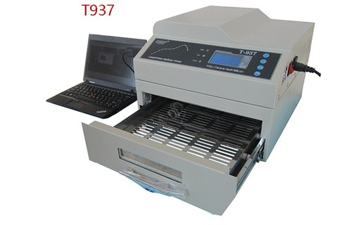 T-937 2300 W bleifreier Rücklaufofen 220 V Infrarot IC Heizung BGA SMD SMT T937 - Bild 1 von 6