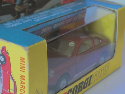 Coche Corgi Toys Nº341 Mini Marcos 850 GT "Golden Jacks" (1968-70).CORREO GRATIS REINO UNIDO. - Imagen 18 de 20