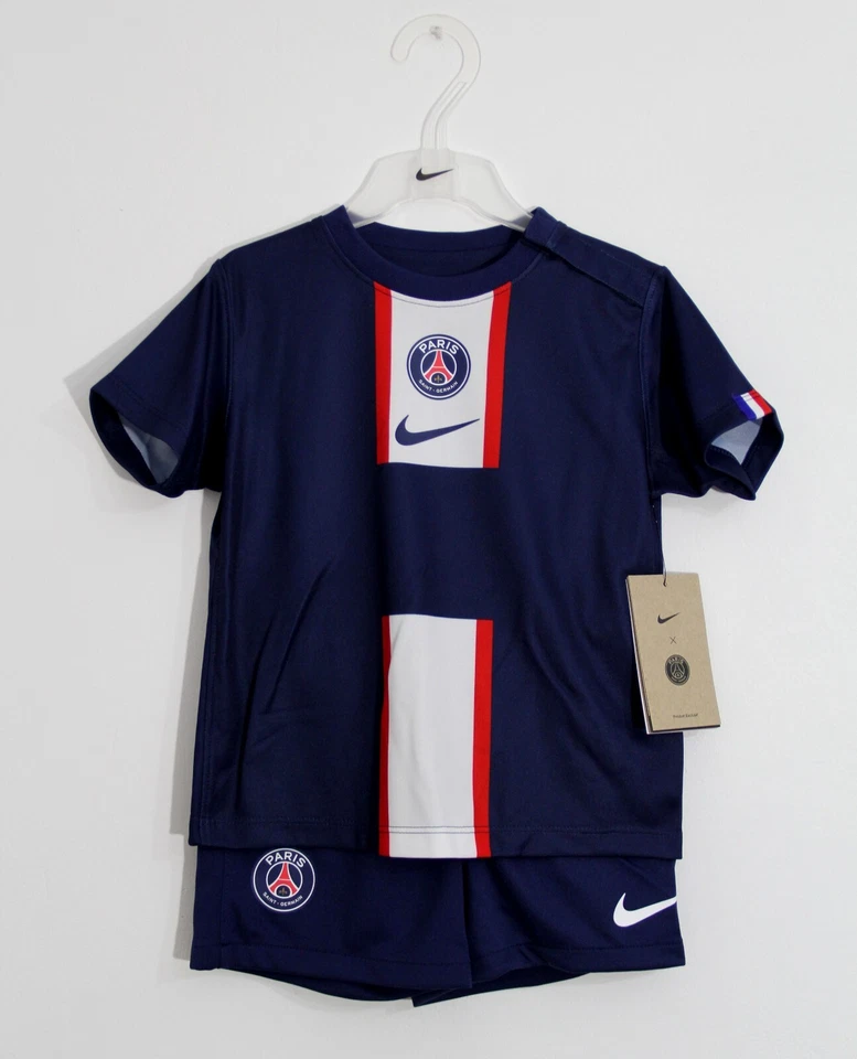 CAMISA BEBÉ + SHORTS + CALCETINES NIKE PSG 2022 2023 NUEVA CON ETIQUETAS Foto 3 de 4