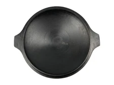 MangalGrills Traditional Cast Iron Uzbek Kazan Saj Discada Disk Campfire Skillet