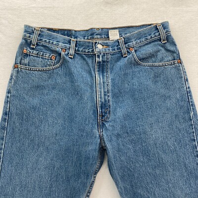 Vintage Levi's 505 Jeans Mens 36x30 Regular Fit Straight Leg