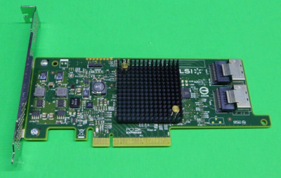 Genuine LSI SAS9201-8i 6Gbps SAS SATA Host Bus Adapter Dell 4TMJF