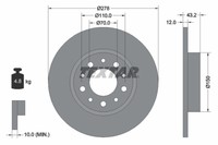 Bremsscheibe Alfa T. 159 05-