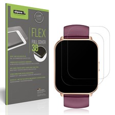 2x matte protective film for Huakua 1.85 inch smartwatch protection