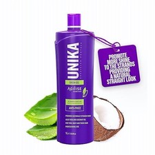 Agilise Unika Green Gel Lisseur Cheveux 1L - Traitement Bio Brésilien
