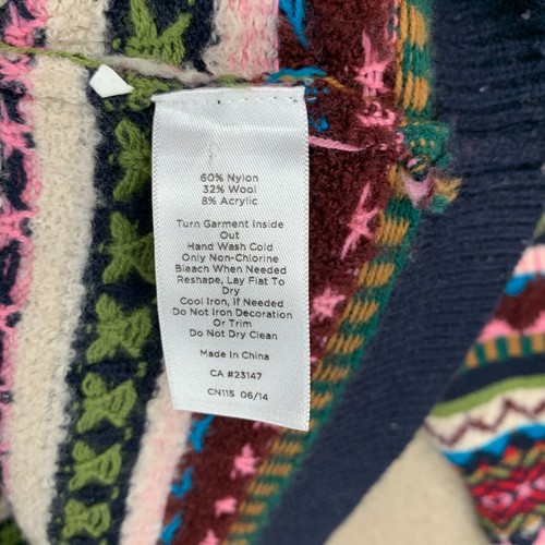 Talbots Womens Sweater S Rhinestone Fair Isle Wool Blend Pullover Knit Relaxed - Picture 5 of 10