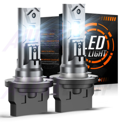H11B LED Headlight Bulbs Kit For Hyundai Veloster 2012-2015 Low Beam 6000K White