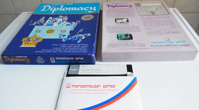 TRS-80: Diplomacy: The Game of International Intrigue - Microcomputer Games 1984