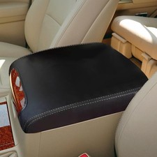 Center Console Armrest Cover For Toyota Land Cruiser Lc200 2008-2020 Black Gray Center Console Armrest Cover For Toyota Land Cruiser Lc200 2008-2020 Black Gray