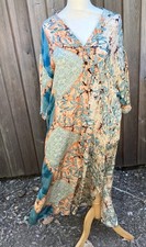 Soyaconcept Emly 3 Maxi Dress Batik Print Size L Large Charity Sale