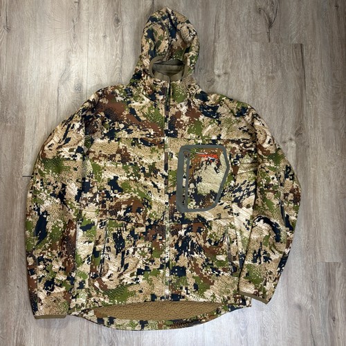 Sitka Gear Traverse Cold Weather Hoody Mens Large Camo Hunting Outdoors