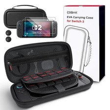 Large Capacity Carrying Case for Nintendo Switch Accessories Bundle