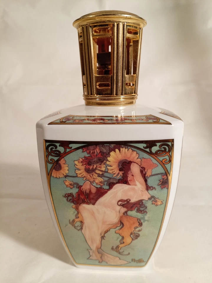 LAMPE BERGER PARIS GOEBEL ALPHONSE MUCHA QUATRE SAISONS LAMPADA CATALITICA 4 - Immagine 2 di 4