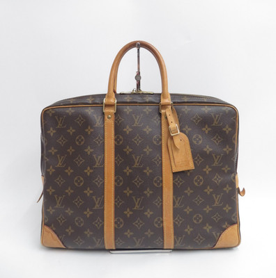 Louis Vuitton Monogram Porte Documents Voyage Handtasche Aktentasche F#48620