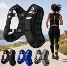 XN8 Weighted Vest Adjustable Weights Running Strength Training Fitness 3.5-10Kg