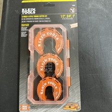 Klein Tools 50048 C-Style Copper Tubing Cutter Kit 3-Piece New Factory Sealed