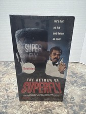 The Return of Superfly VHS New Sealed Movie T...