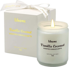 Candles Gifts for Women - Natural Soy Wax Candle for Home Scented Perfect for Ch