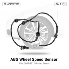 OEM  ABS Sensor Left Rear Driver Side Fits 2007-2012 Nissan Sentra 47901ET000