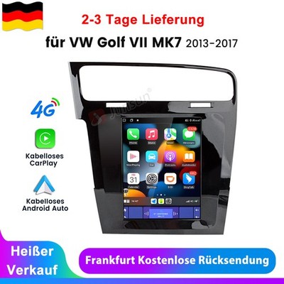 Für Golf VII 7 2013-2017 6GB+128G Android 15 Autoradio GPS Navi CarPlay DAB+ USB