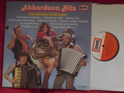 Die fidelen Limburger - Akkordeon Hits    klasse German Europa LP