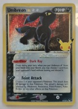 Umbreon Star 17/17 Celebrations: Classic Collection Holo on eBay