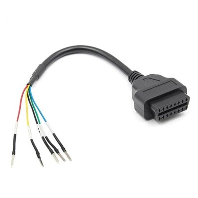 OBD OBD2 Female K Line Can Line Diagnostic Cable K+CAN OBD2 Cable for Car Truck