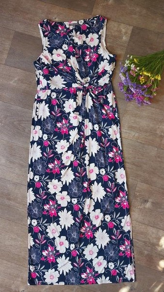 Women Laura Ashley Dress Multicolor 42 / XL / 50 #A2LW