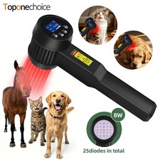 Dual Wavelength Laser Therapy 650 808nm 8W 25 Diodes Tissue Repair for Home Use