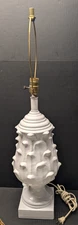Palm Beach Regency Artichoke Table Lamp Ceramic 30"H x 8"W 22" to Socket Top