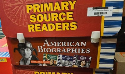 Teacher Created Materials ,PRIMARY SOURCH READERS, AMERICAN BIOGRAPHIES